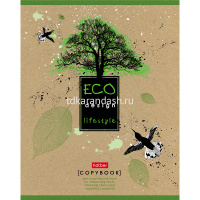 Тетрадь А5 48л клетка "Life Style" на скобе крафт эко 48Т5B1/039080 от магазина "Карандаш"