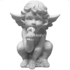 Фигура Ангел с голубем 17х15х22см 80-804