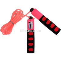 Скакалка со счетчиком 2,7м, прорезиненные ручки, 4 цвета Y11635-24 от магазина "Карандаш"