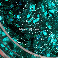 Гель-блестки для тела и волос, зеленый, в блистере 75859-ML от магазина "Карандаш"