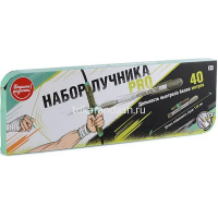 Набор лучника "Pro" пластик (лук 112см, 3 стрелы 65см, тетива, зажим для стрел) UT0001 от магазина "Карандаш"