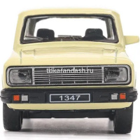 Машина "Ретро-модель" желтая, инерционная, металл 12,5см (открывающиеся двери) AZLK2140M-12-YE от магазина "Карандаш"