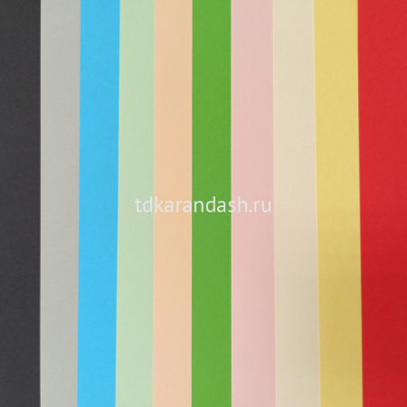 Набор картона цветного А3 10цв 10л "Добрые сердца" тонированный двухсторонний 160г/м2 ПК-1449 от магазина "Карандаш"