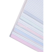 Блокнот А6 60л "METALLIC. Золото" клетка бумвинил на гребне многоцветный срез 059694 от магазина "Карандаш"