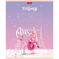 Тетрадь А5 12л линия "Счастливчики" на скобе 5 дизайнов 12Т5В2/067955 от магазина "Карандаш"