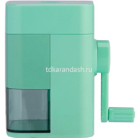 Точилка механическая 1 отв. "Macaron" 98x63x103мм пластик, мятная ER10604 от магазина "Карандаш"