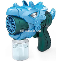 Мыльные пузыри - пистолет "Динозавр" электрический, 12 отверстий 18х18см ассорти PQ2395 от магазина "Карандаш"