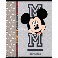 Тетрадь А5 24л клетка "Микки Маус" на скобе 5 дизайнов 24Т5лВ1/058472 от магазина "Карандаш"