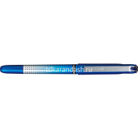 Ручка-роллер "Uni-Ball Needle" 0,5мм синяя, корпус синий UB-185S от магазина "Карандаш"
