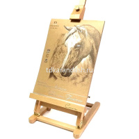 Мольберт настольный с регулятором угла наклона, 66см, дерево Сонет 1591265-7 от магазина "Карандаш"