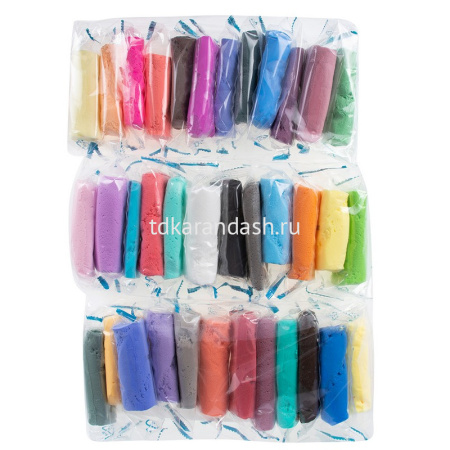 Пластилин легкий 36 цветов 360гр. в пакете TA1722 от магазина "Карандаш"