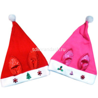 Колпак Деда Мороза с ушками 2 цвета Y2321-15 от магазина "Карандаш"