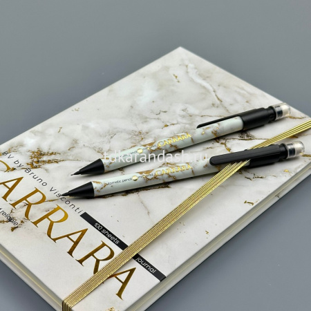 Карандаш автоматический "Carrara" 0,7мм с ластиком 21-0042/24 от магазина "Карандаш"