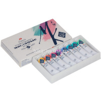 Краски масляные 8 цветов 18мл пастельные туба Мастер Класс 11411605 от магазина "Карандаш"