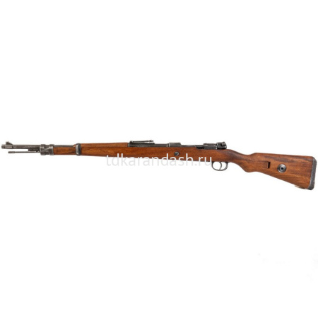 Карабин Маузера K-98 Германия, I и II Мировые войны 110,5см, без ремня, состаренный, металл/дерево D от магазина "Карандаш"