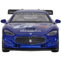 Машина "Maserati Gran Turismo" синяя инерционная, металл 17,5см (свет, звук, откр.двери) JB1200178 от магазина "Карандаш"