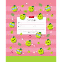 Тетрадь А5 18л клетка "Привет лето!" на скобе 5 дизайнов 18Т5В1/073580 от магазина "Карандаш"