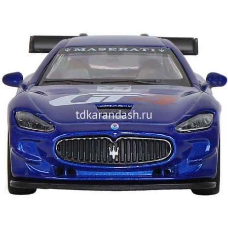 Машина "Maserati Gran Turismo" синяя инерционная, металл 17,5см (свет, звук, откр.двери) JB1200178 от магазина "Карандаш"