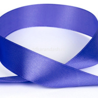 Лента упаковочная атласная 2,5см х 5,4м лавандовая №530L (17-3938) AL-25P от магазина "Карандаш"