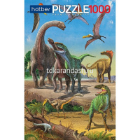 Пазлы 1000 эл. "Premium. Эра динозавров" 48х68см 1000ПЗ2_18432/071117 от магазина "Карандаш"