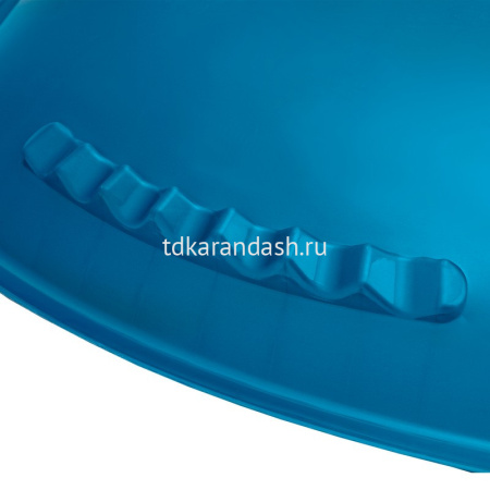 Санки-ледянки 61х61см "Сириус" с ручками, пластик, 5 цветов УТМ01250834 от магазина "Карандаш"