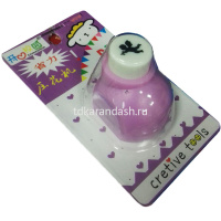 Дырокол фигурный 6х3,5см отверстие 1см ассорти Y7976-18 от магазина "Карандаш"