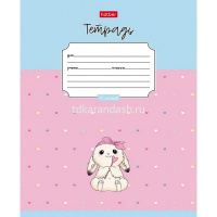 Тетрадь А5 12л клетка "Милашка Банни" на скобе 5 дизайнов 12Т5В1/089579 от магазина "Карандаш"