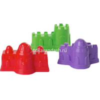 Формочки "Крепость №1" 3шт. 12х14х13см в сетке 15560/АТ от магазина "Карандаш"