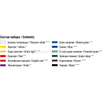 Гуашь 12 цветов 40мл "Сонет" картон 3641064 от магазина "Карандаш"
