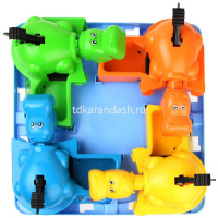 Игра "Голодные бегемоты" 38х38см (для 4-х человек) №707-А1 Y6054-17 от магазина "Карандаш"