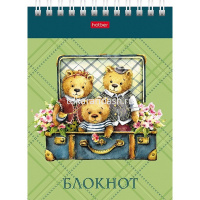 Блокнот А6 40л "Любимые топтыжки" клетка гребне 6 дизайнов 40Б6В1гр/079619 от магазина "Карандаш"