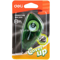 Корректирующая лента "Deli" 8м*5мм, ассорти Е8110 от магазина "Карандаш"