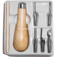 Картинка Набор резцов 5шт. по дереву, линолеуму, пластиковая ручка 941311692 от магазина "Карандаш" Набор резцов 5шт. по дереву, линолеуму, пластиковая ручка 941311692 от магазина "Карандаш"