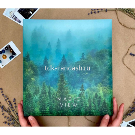 Фотоальбом магнитный 50 листов 23х28см "Magic view. Туман" 29х27х7см FA 50M.002-3.6 от магазина "Карандаш"