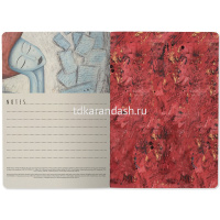 Тетрадь А5 40л клетка "Love you" прошитый блок матовая ламинация 7-40-001/135 от магазина "Карандаш"