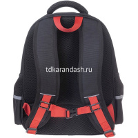 Рюкзак "Смешарики" 38х29х14,5см, 600гр, 2 отделение, 3 кармана, черный 085196 от магазина "Карандаш"