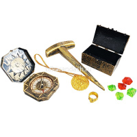 Набор "Пират" 30х13х4см 11 предметов, пластик 11291-24 от магазина "Карандаш"