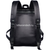 Рюкзак 41х29х19см, 780гр, 1 отделение, 4 кармана, материал Oxford с отливом, черный ВР89831 от магазина "Карандаш"