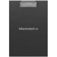 Планшет с зажимом "Standard" А5 черный 49444 от магазина "Карандаш"