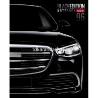 Тетрадь А5 96л клетка "Black Edition" на скобе глянцевая ламинация 5 дизайнов 96Т5лВ1/086251 от магазина "Карандаш"