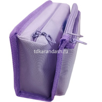 Пенал "Together" 20х10х7см прямоугольный, 2 отделения, 1 карман, текстиль, 3 цвета DB23285 от магазина "Карандаш"