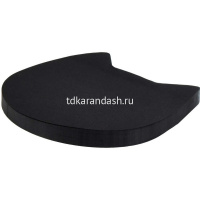 Клейкая закладка бумажная 70х70мм 80л "Кот" черная с ручкой, фигурная 58547 от магазина "Карандаш"