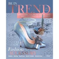 Тетрадь А5 48л клетка "Be in Trend" на скобе фольга конгрев 5 дизайнов 48Т5КфA1/054711 от магазина "Карандаш"