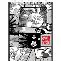 Блокнот А6 40л "Смешарики" клетка, на спирали УФ-лак 6 дизайнов 083957 от магазина "Карандаш"