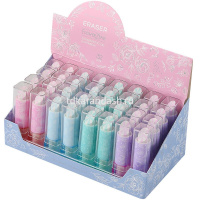 Ластик "Flower Zefir Lipstick. Помада" 75х18х18мм 4 вида 42-0066 от магазина "Карандаш"