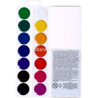 Краски акварельные 14 цветов "Школа творчества" без кисточки пластиковая упаковка 29С 1757-08 от магазина "Карандаш"