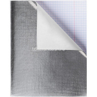 Тетрадь А5 48л клетка серебро бумвинил металлик на скобе 48Т5бвВ1/058960 от магазина "Карандаш"