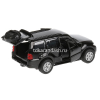 Машина "Mitsubishi Pajero" черная, инерционная, металл 12см (открывающиеся двери) SB-17-61-MP-N(BL) от магазина "Карандаш"