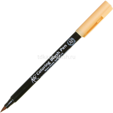 Маркер-кисть акварельный "Koi Brush Pen" №407 коричневый древесный XBR#407