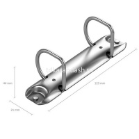 Папка на 2-х кольцах "Accent" А4 35мм ламинированный картон 1,75мм черная/салатовая 51080 от магазина "Карандаш"